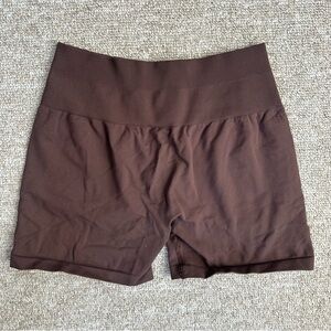 Aurola Brown Shorts